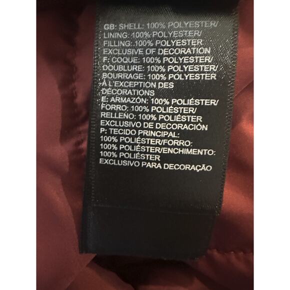 The North Face Women's Mossbud Insulated Reversible Vest Cordovan Fleece Small - Picture 14 of 16